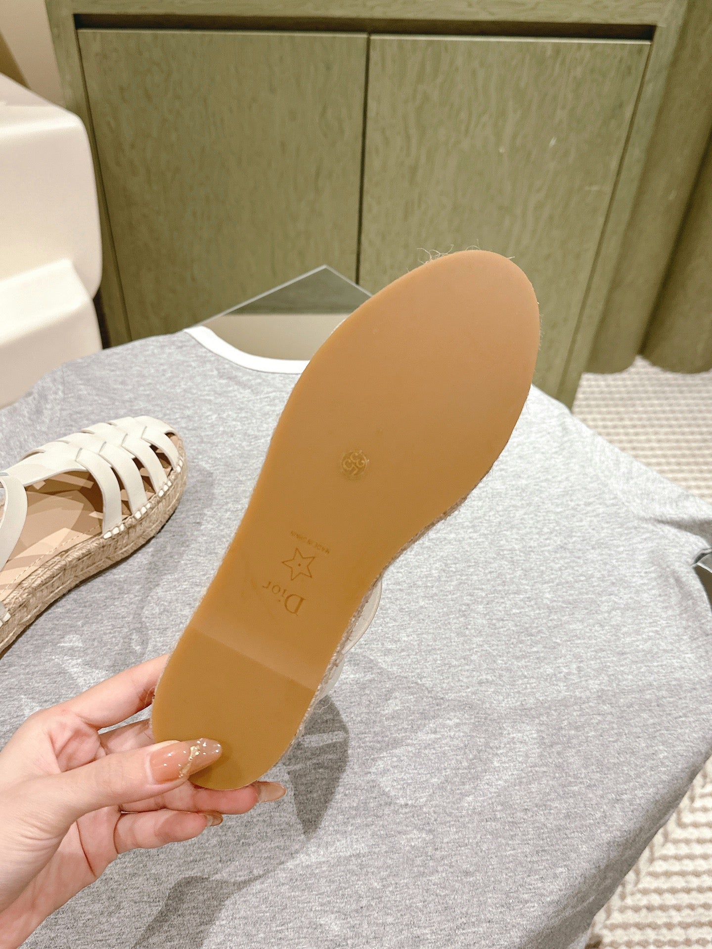 White DD Marine Sandal