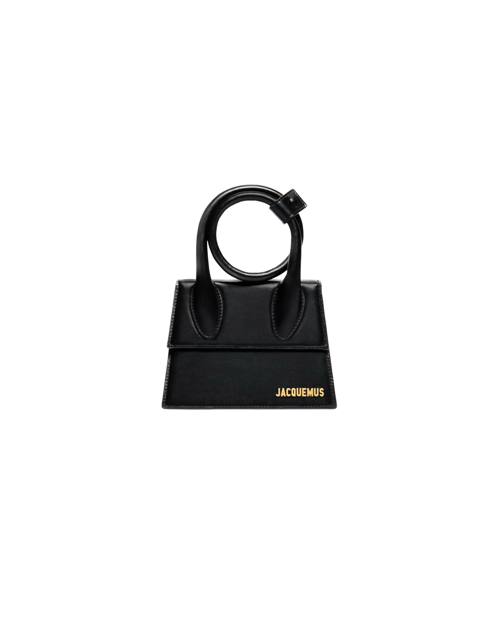 Black LC Noeud Coiled Handbag