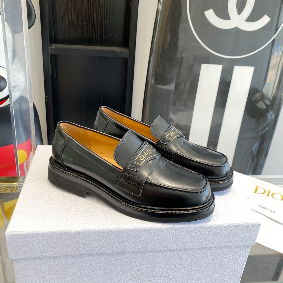 Black DB loafer