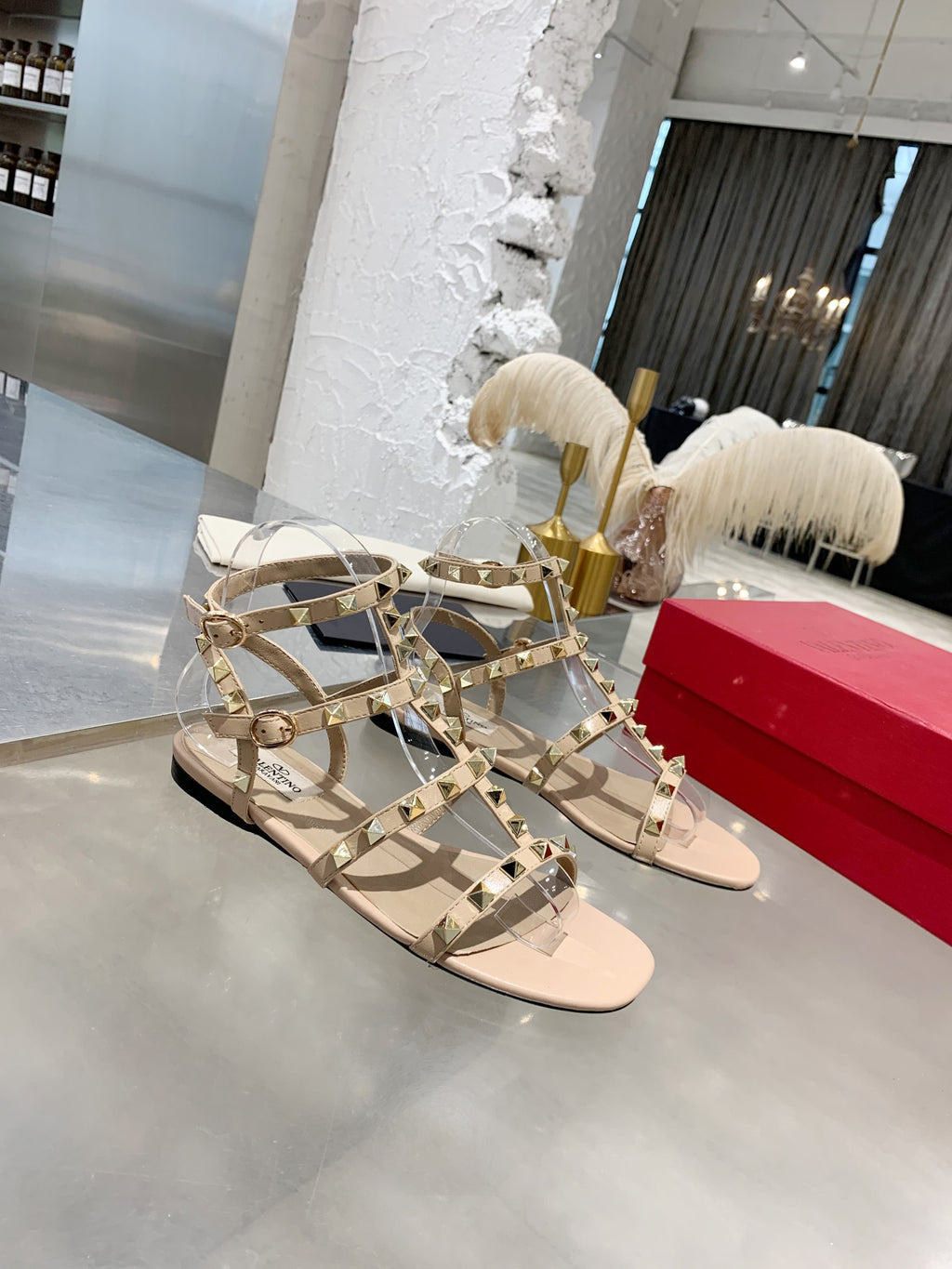 Skin VR Flat Sandal With Straps