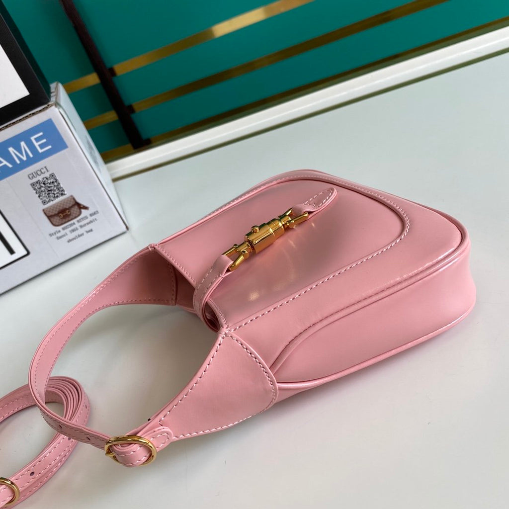 Light pink GJ 1961 mini shoulder bag