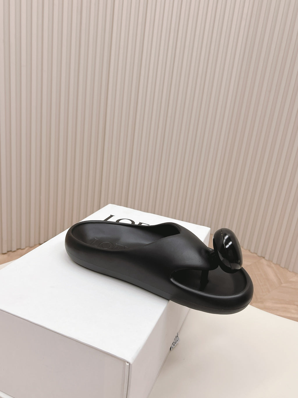 Black Foam Slide