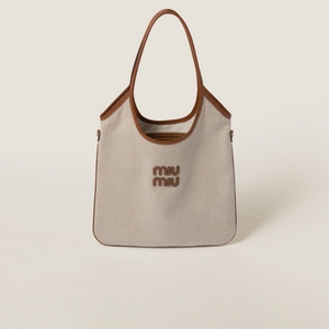 Beige/Brandy IVY Canvas Bag