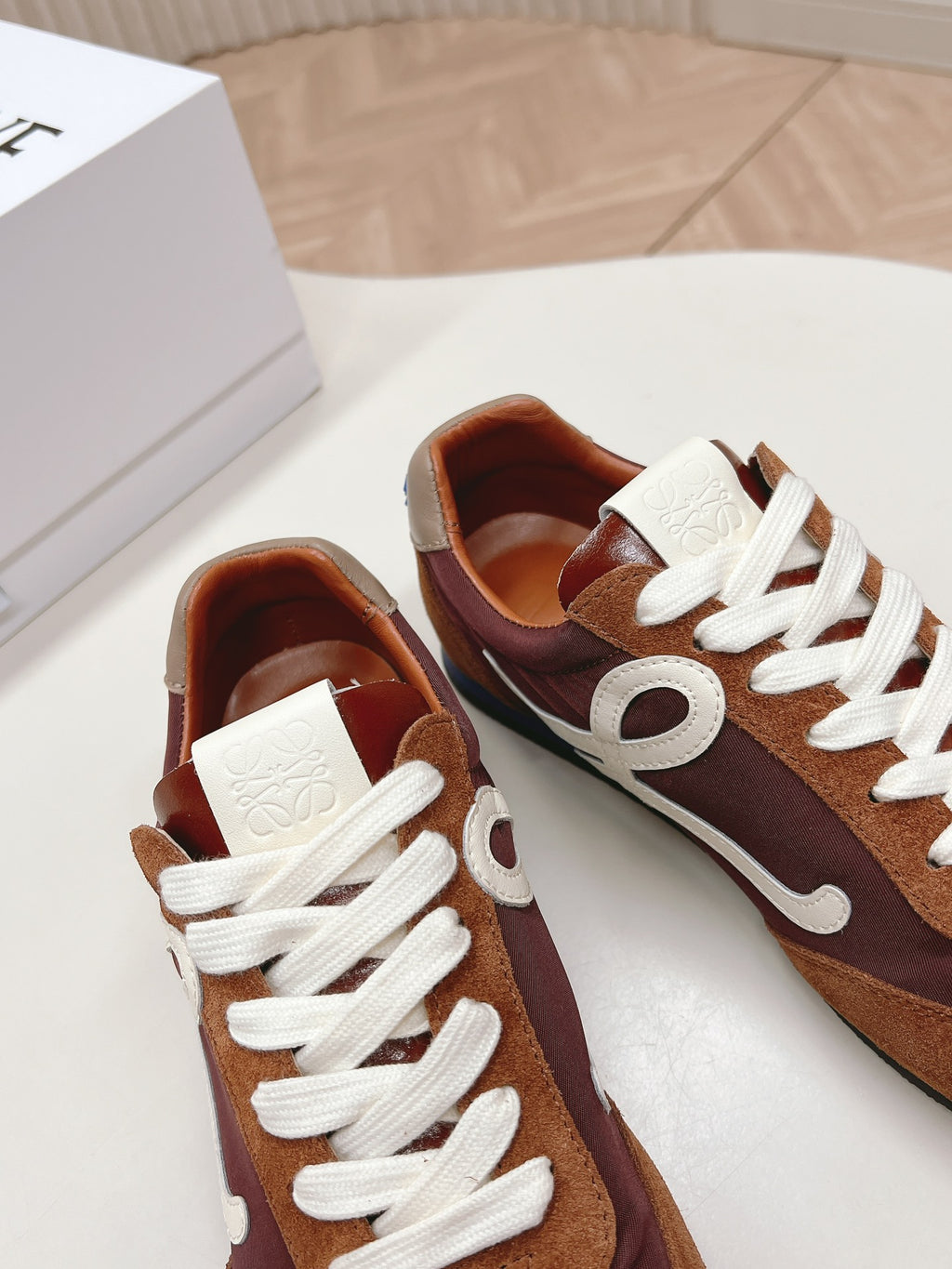 Brown/Blue Ballet Runner