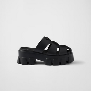 Black Monolith Rubber Mules