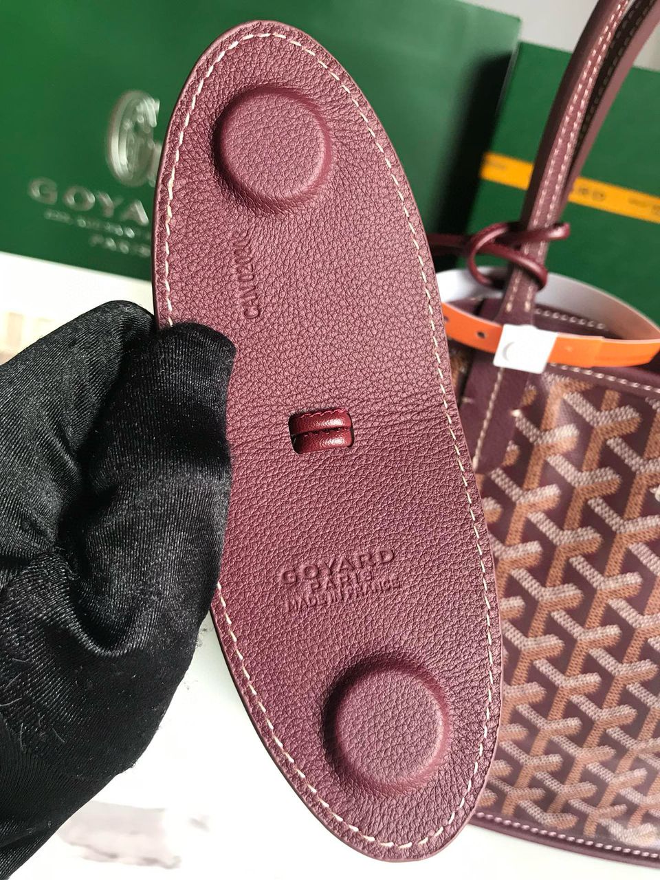 Burgundy Anjou Mini Bag