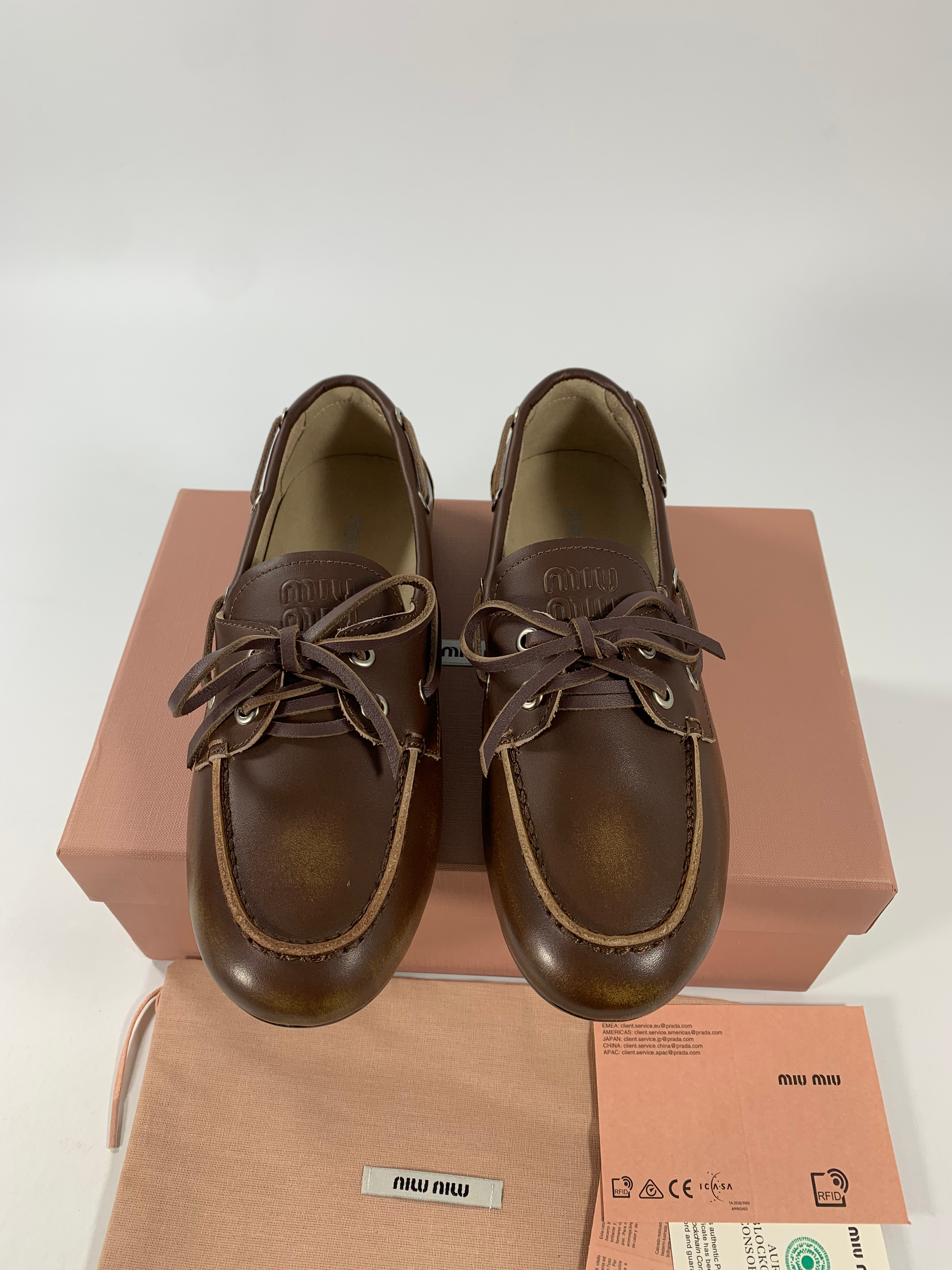 Sienna Unlined Bleached Leather Loafers