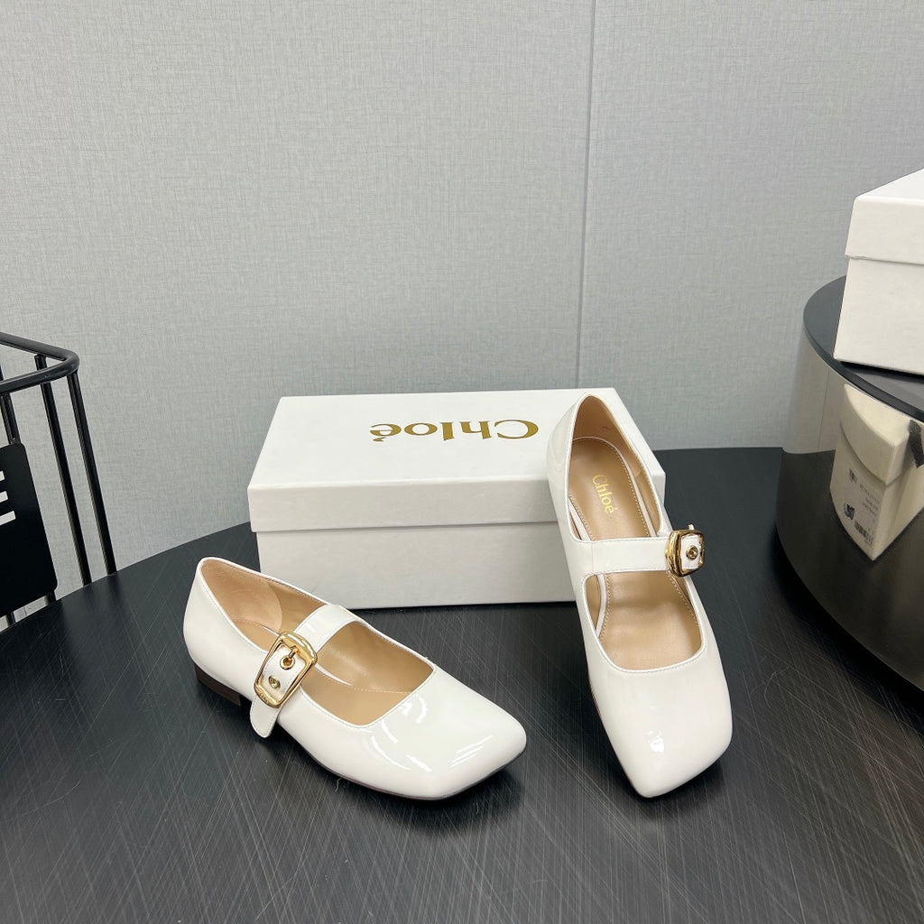 Eggshell Polly Ballerina