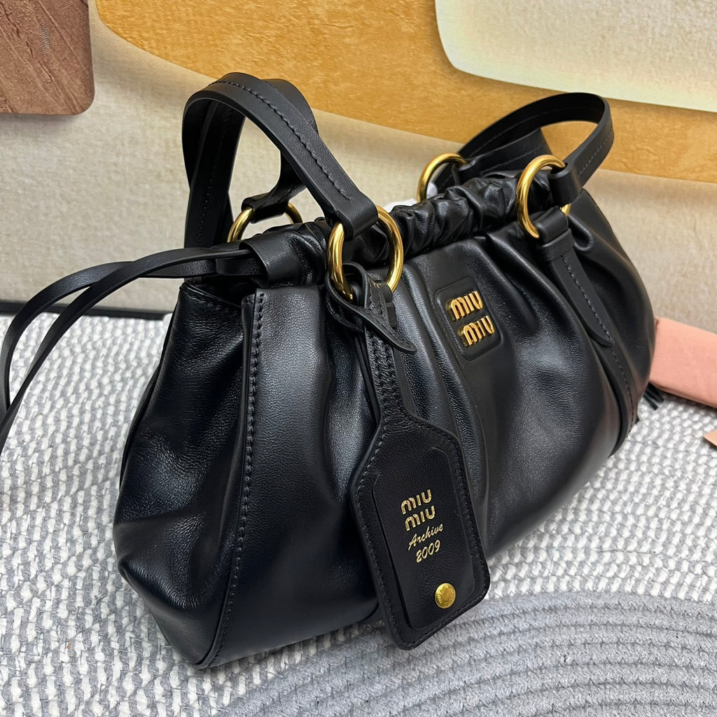 Black Joie 32 Leather Bag