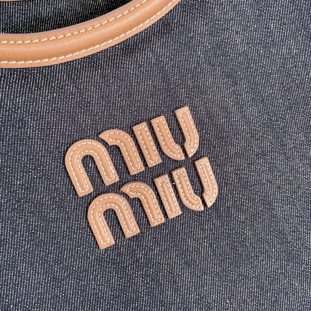 Blue/Brandy IVY Denim Bag