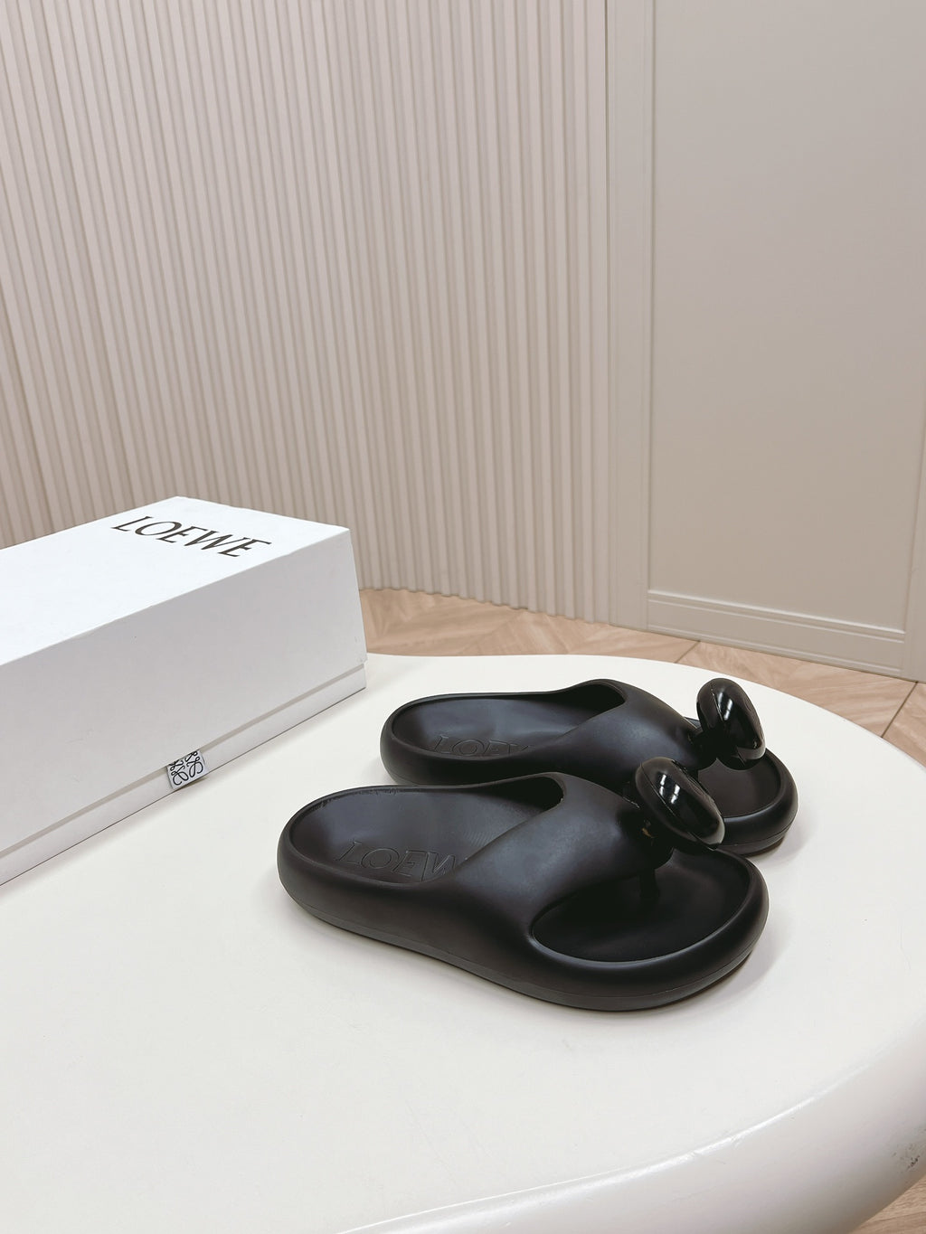 Black Foam Slide