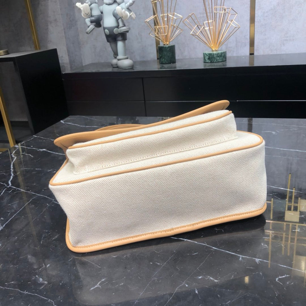 Beige NM medium shoulder bag