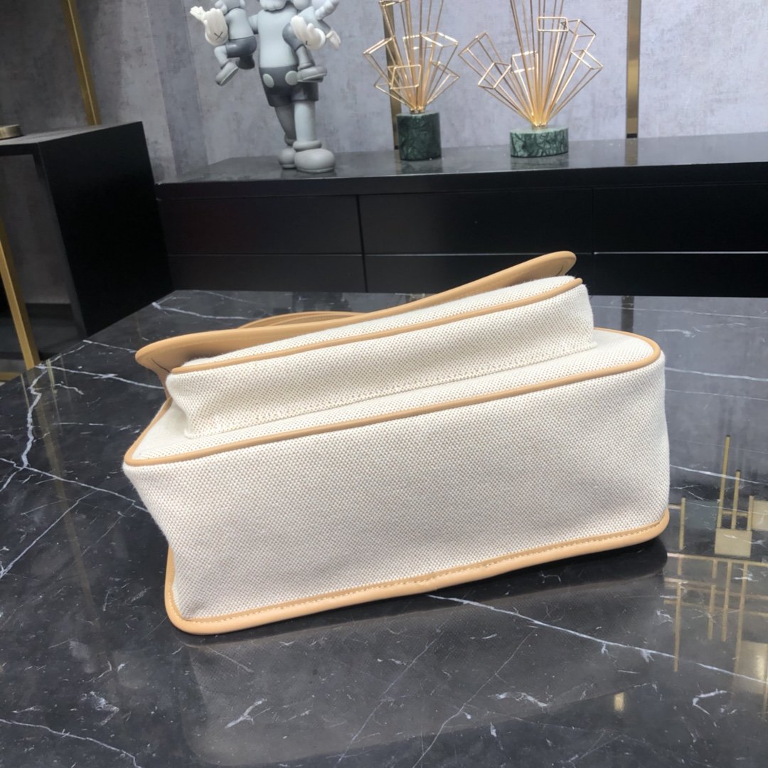 Beige NM medium shoulder bag