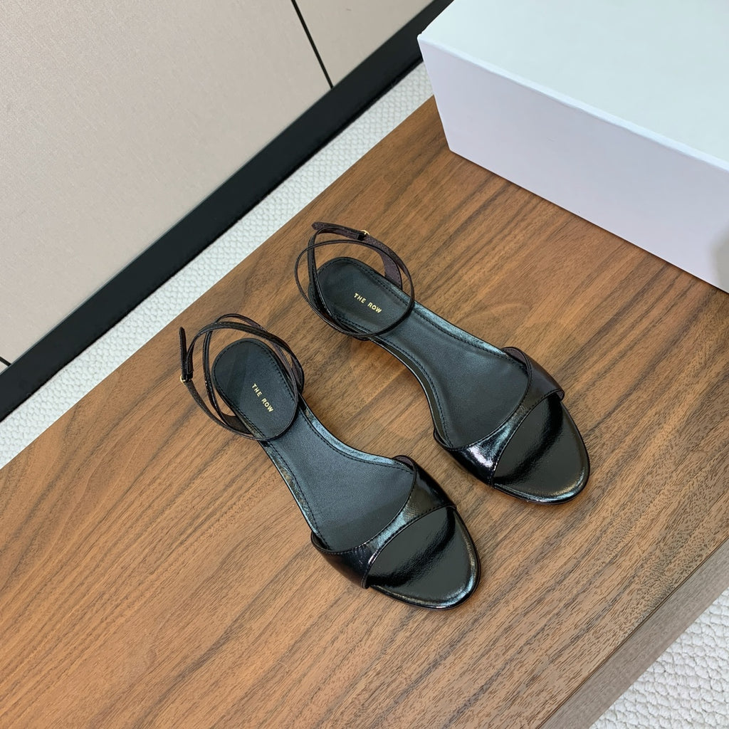 Black Vika Sandals