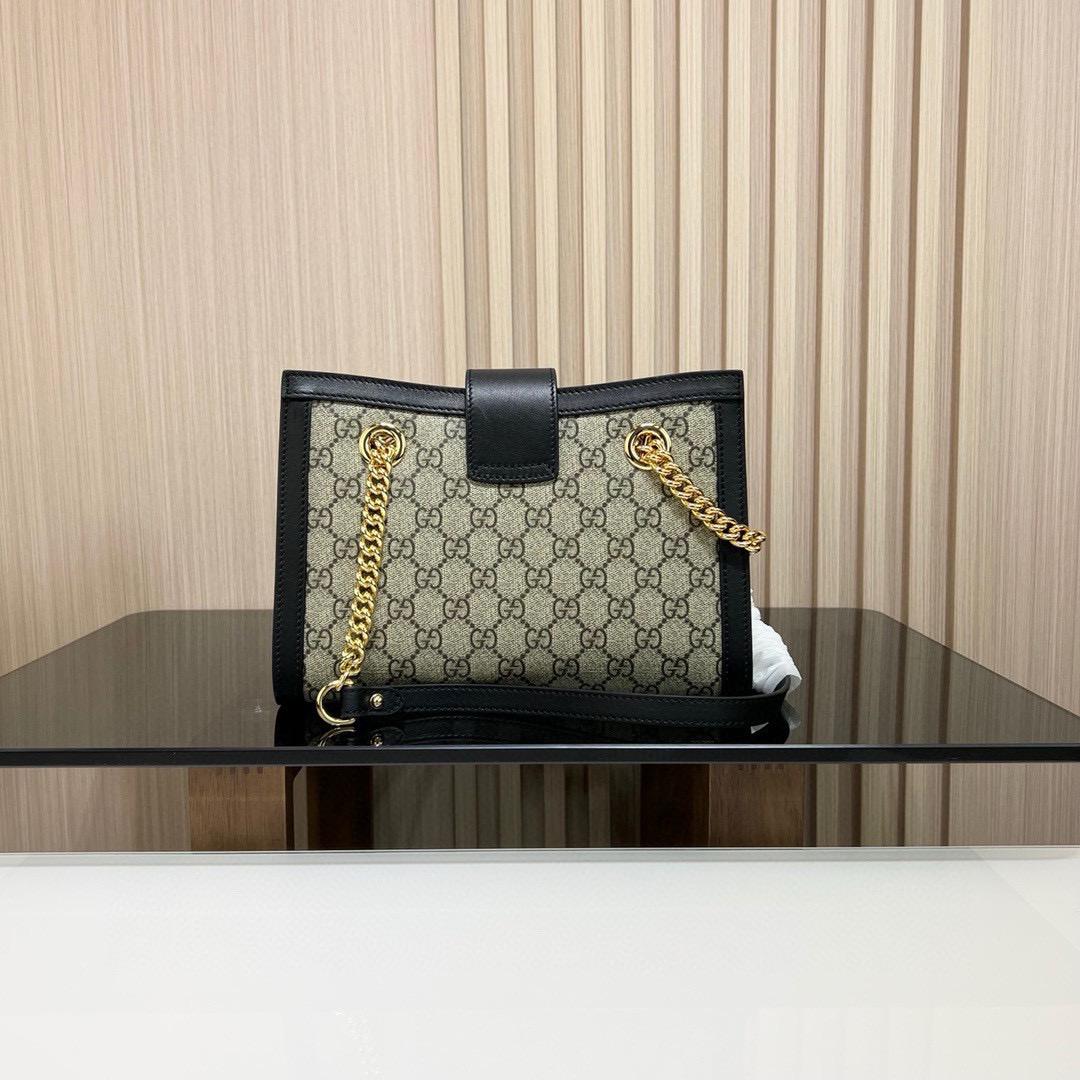 Beige/Black GP Small Shoulder Bag