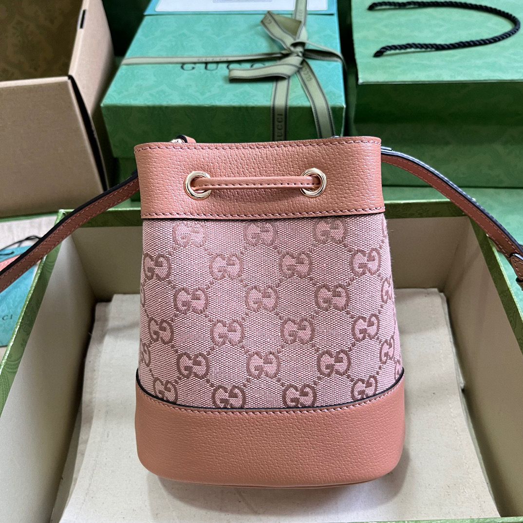 Pink OG Mini Bucket Bag