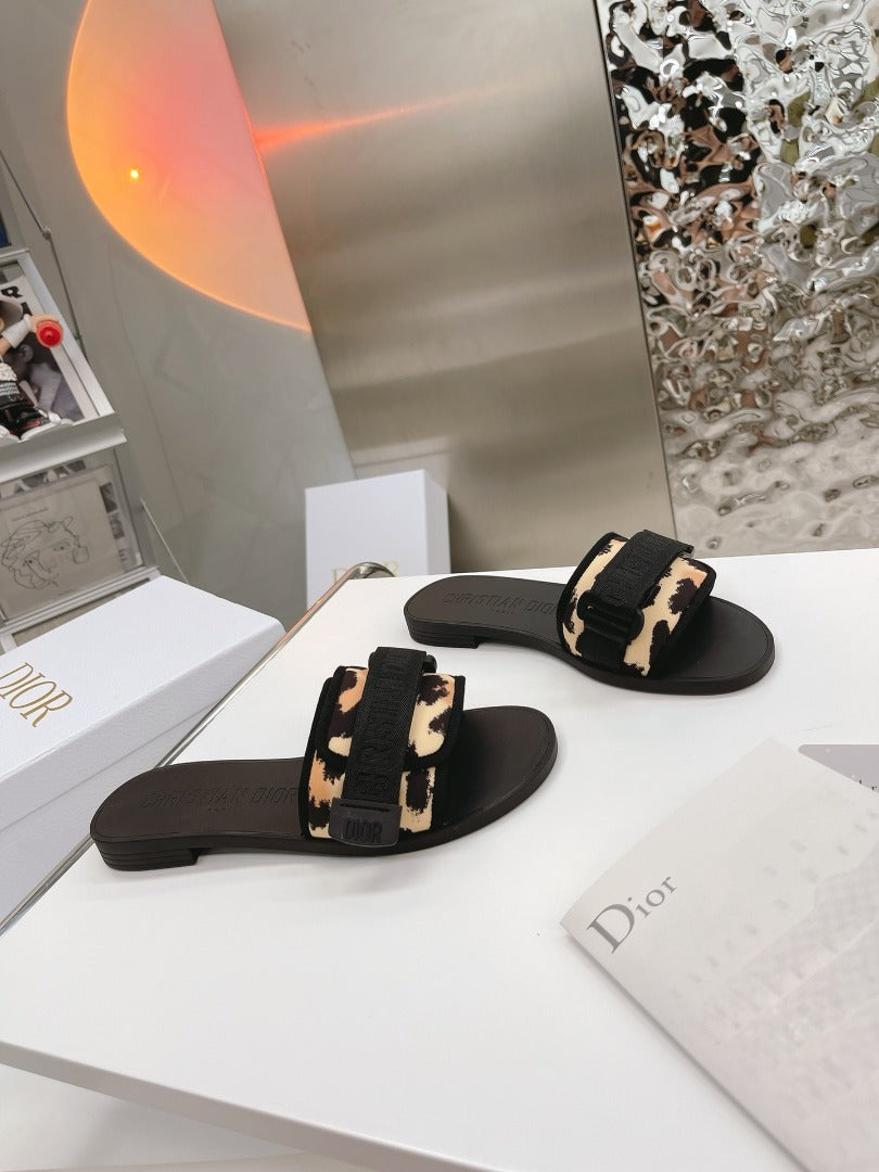 Beige multicolor DE slide