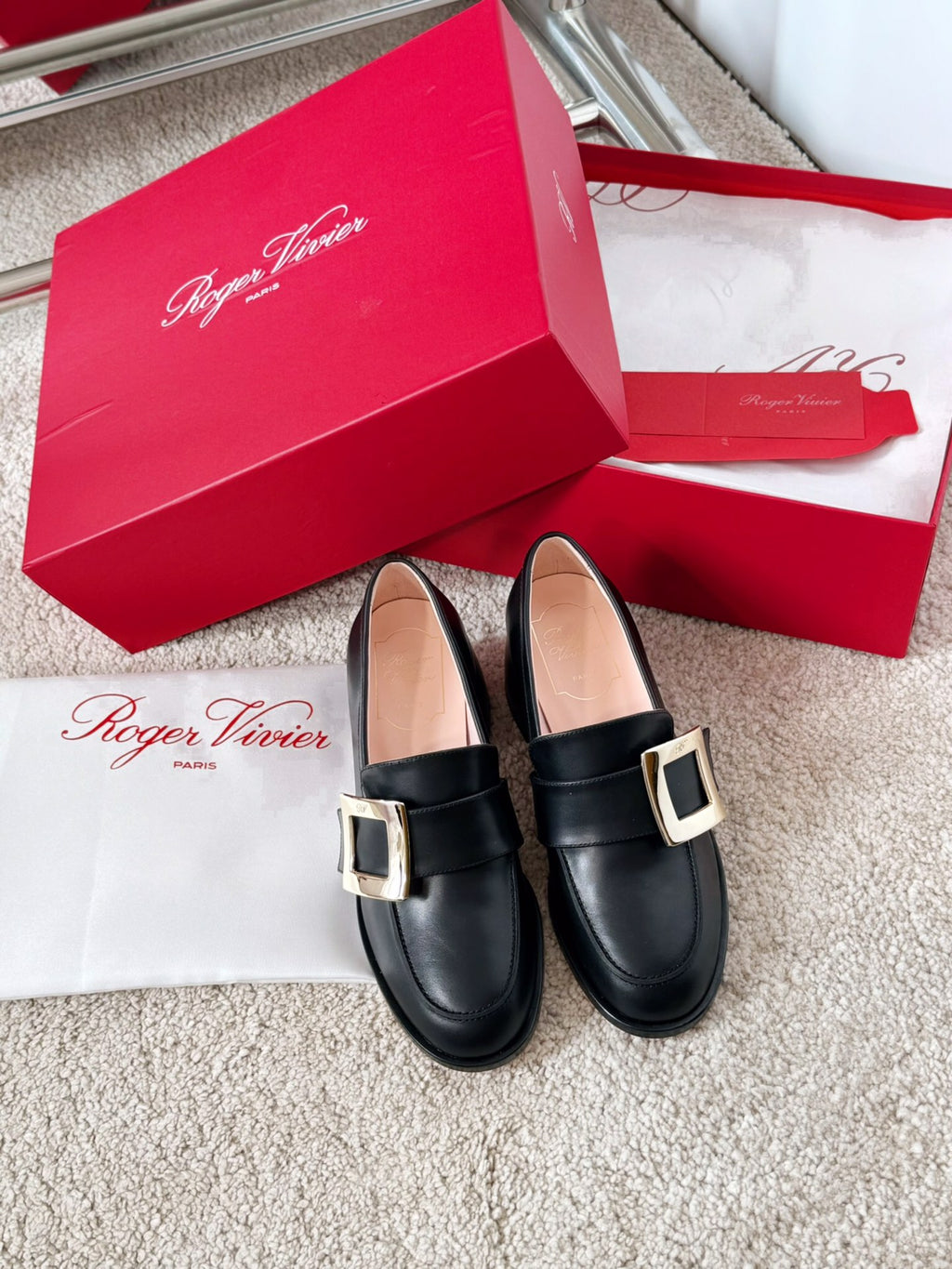 Black Rangers Loafers