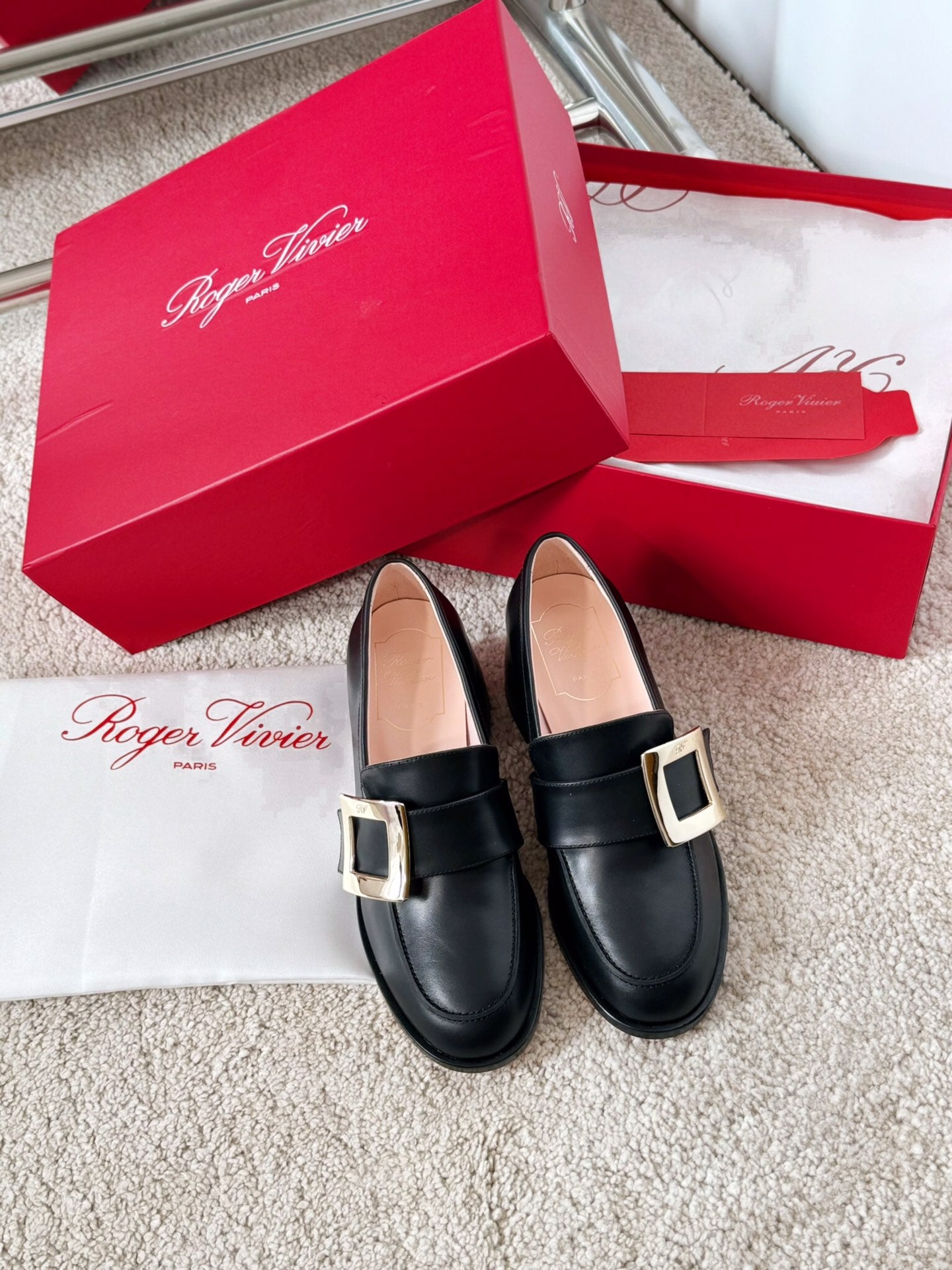 Black Rangers Loafers