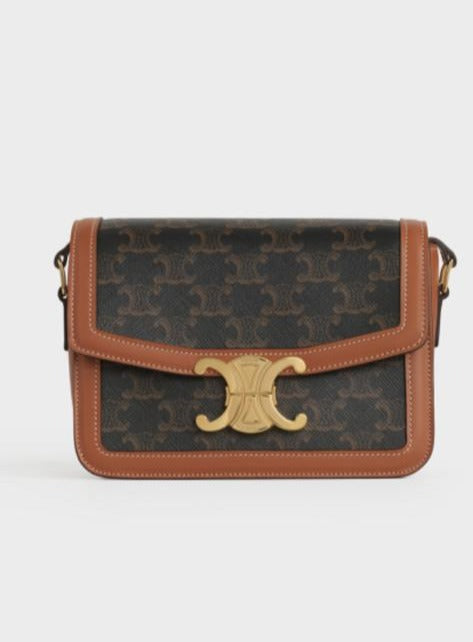 Tan CT triomphe bag