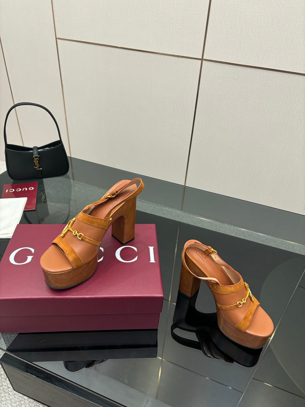 Brown Platform Sandal