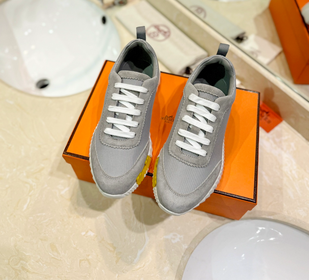 Men's Gris Tempérance Bouncing Sneaker