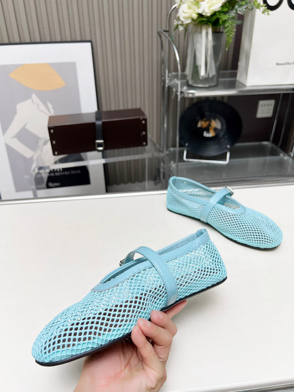 Lagoon Blue AF Ballet Flats