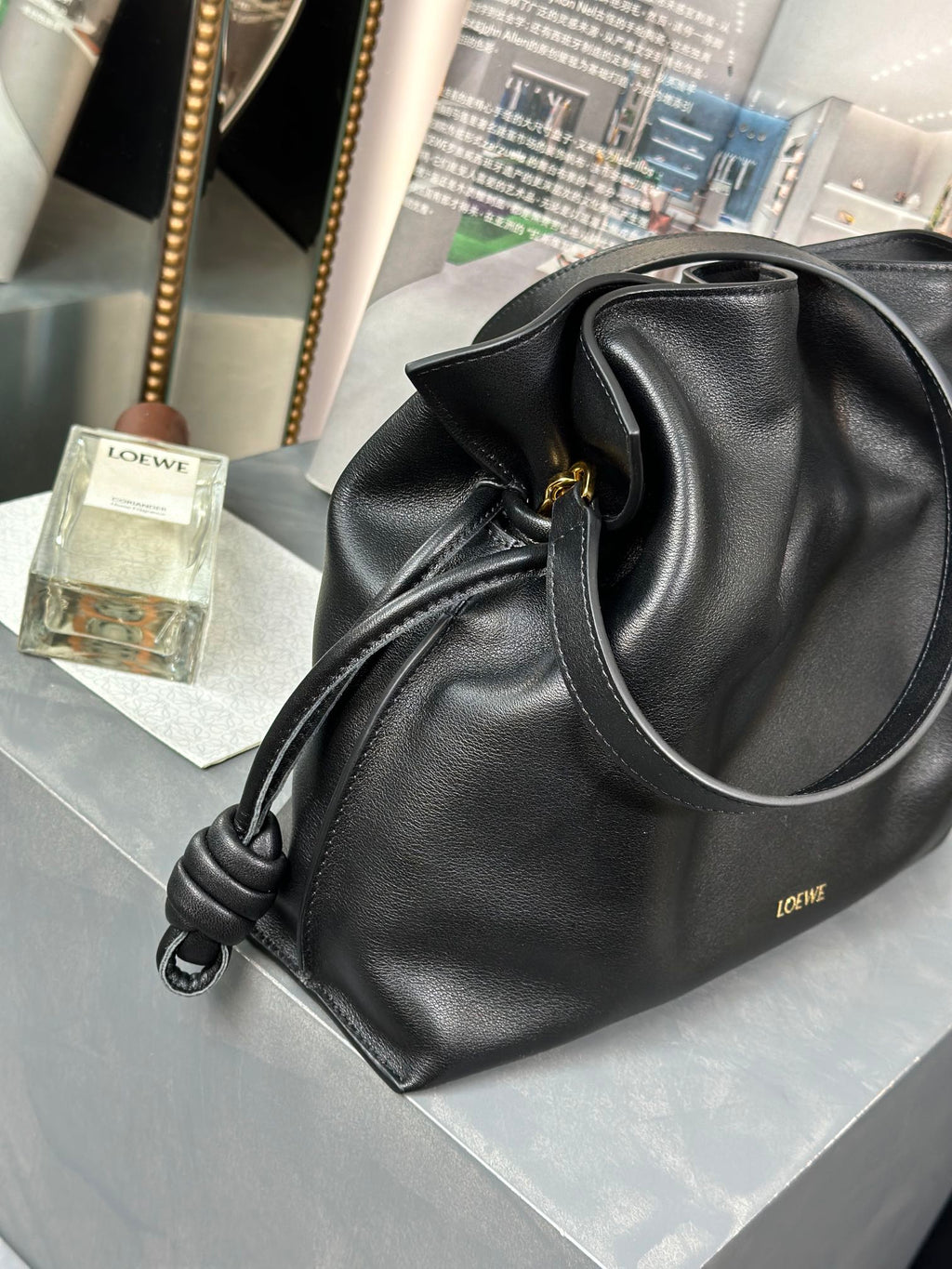 Black Medium Flamenco Clutch