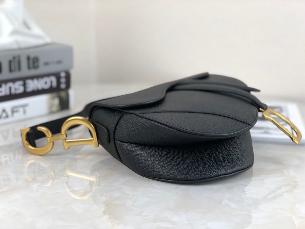 Black DS calfskin bag