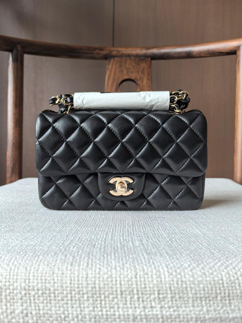 Black Mini Classic Handbag
