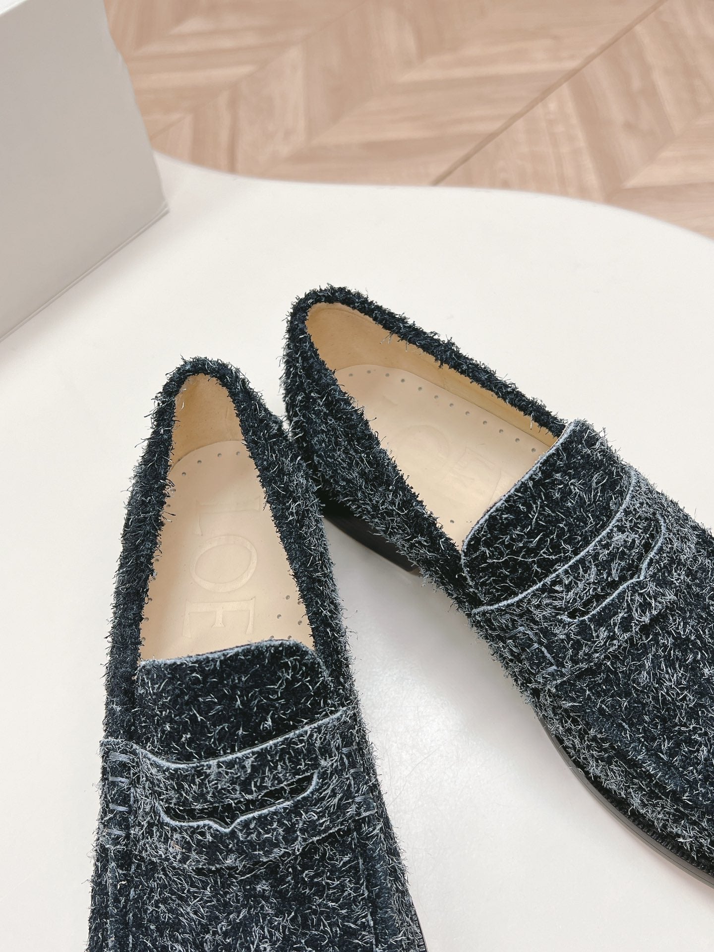 Charcoal Campo Loafer In Brushed Suede