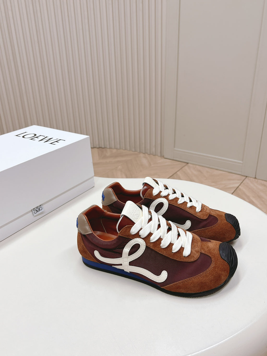 Brown/Blue Ballet Runner