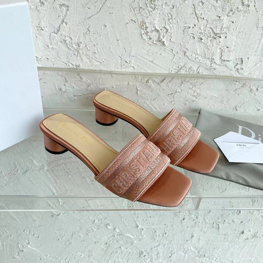 Rose DD Heeled Slide