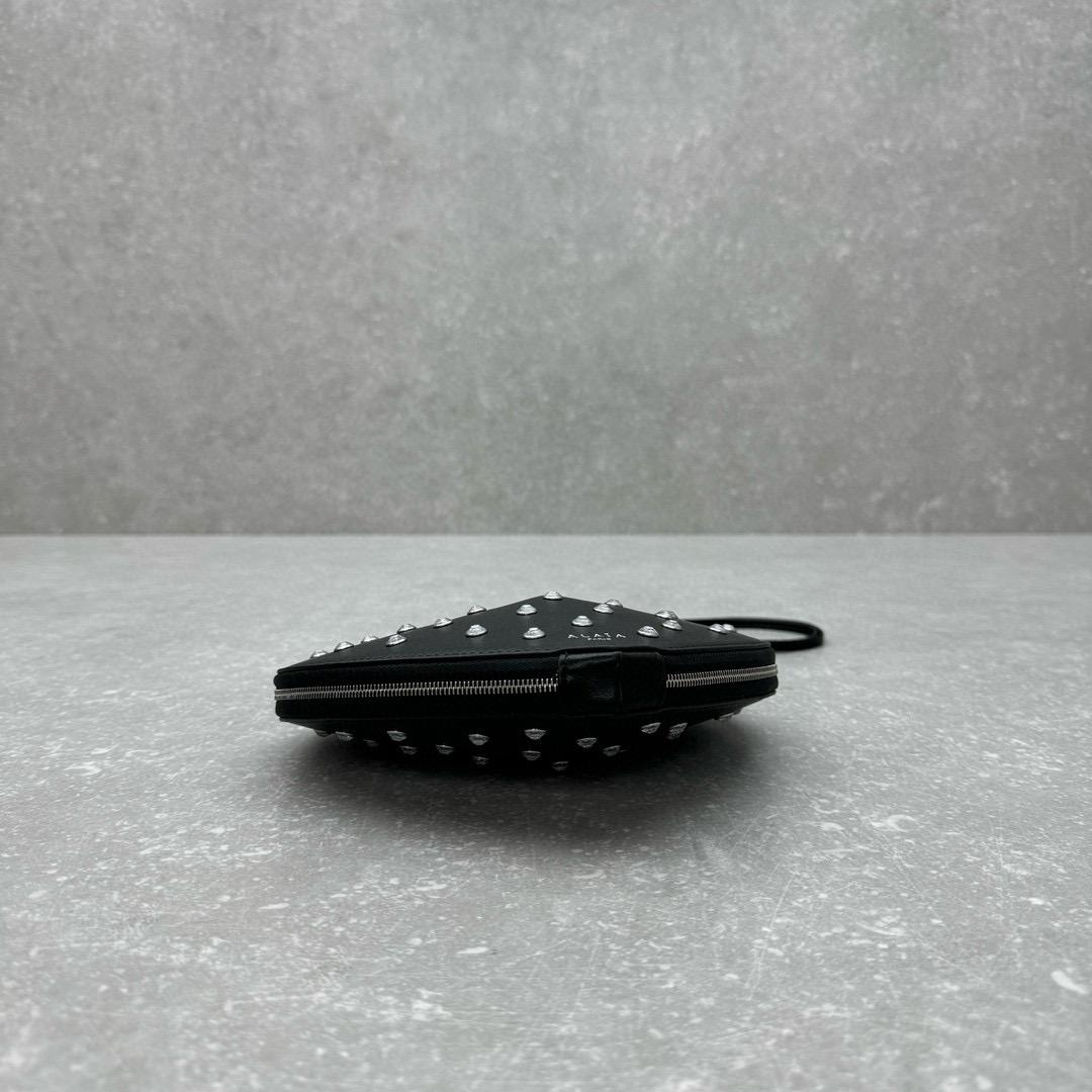 Black LC Bag With Crystals