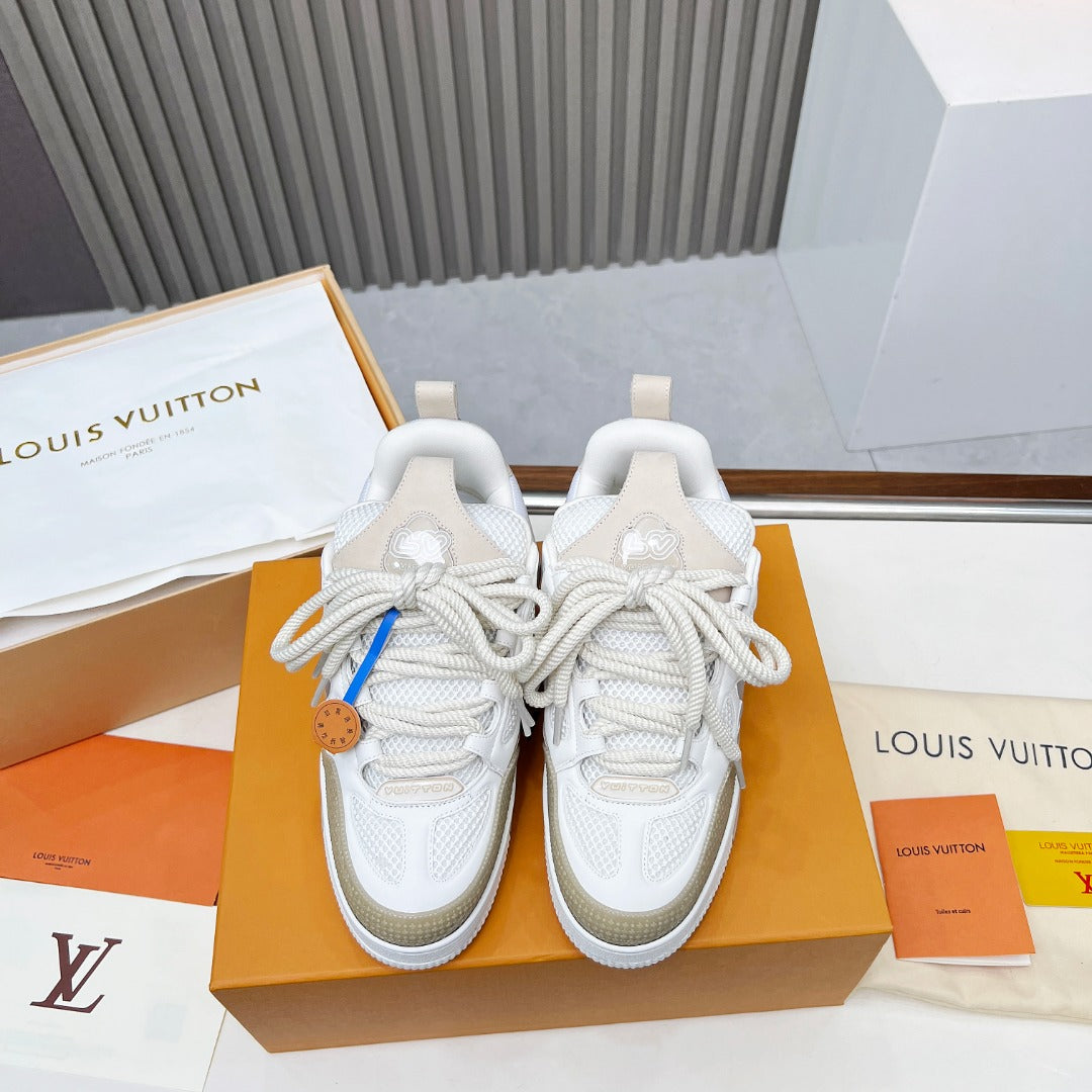 Men's Beige Skate Sneaker