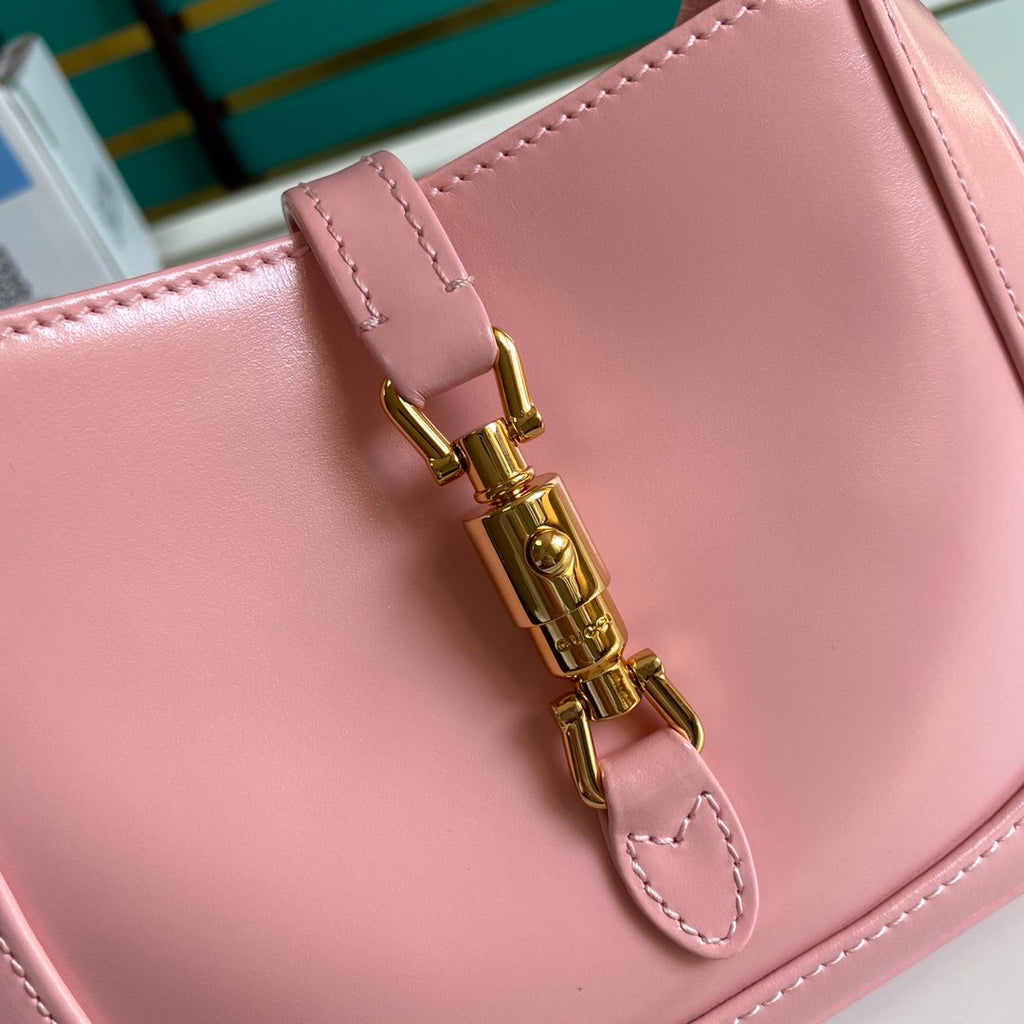 Light pink GJ 1961 mini shoulder bag