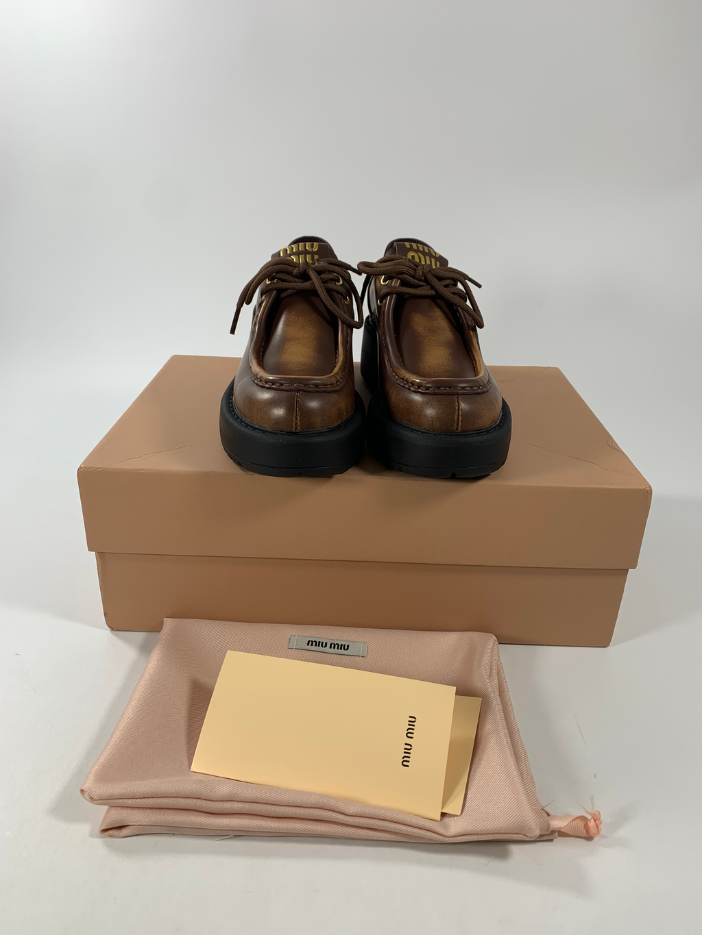 Sienna Laced Leather Shoes