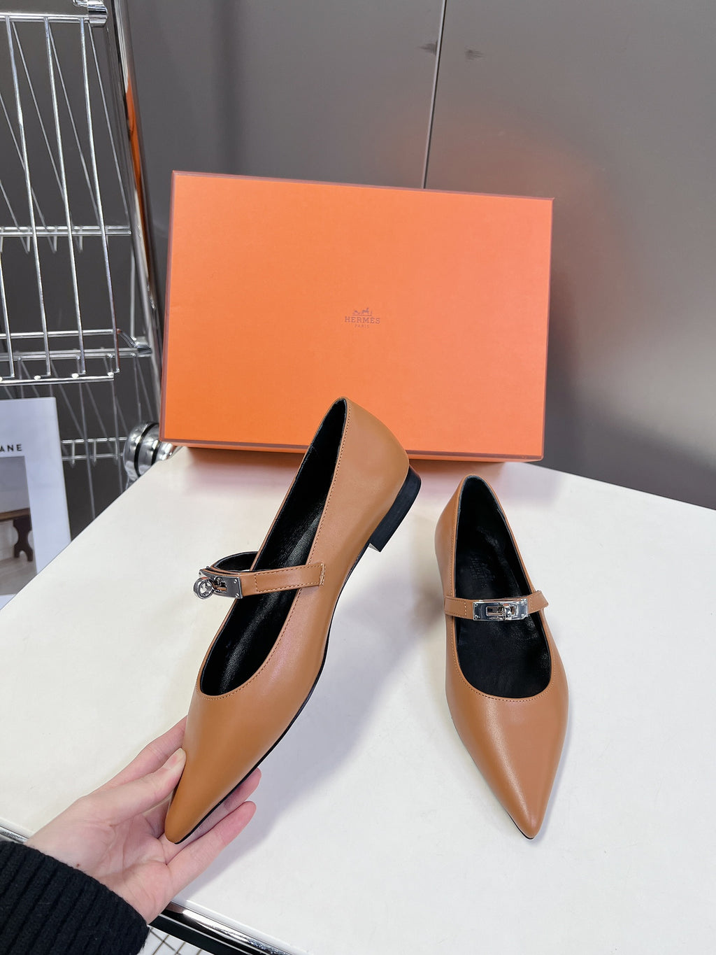 Naturel Clair Kelly Ballet Flat