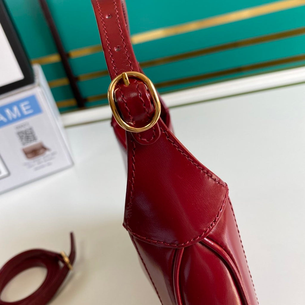 Red GJ 1961 mini shoulder bag