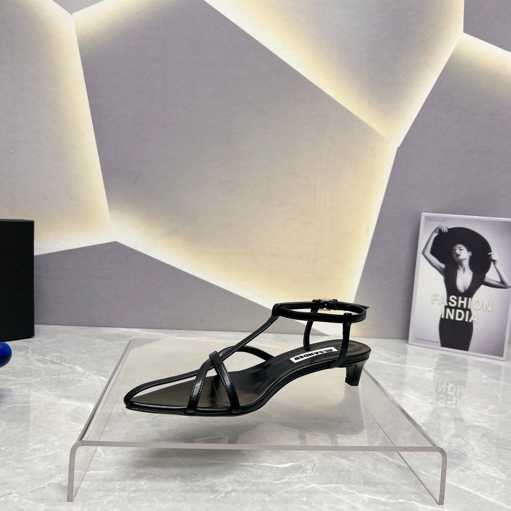Black JS Sandals