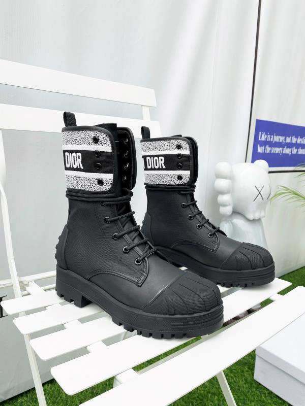 Black and White DM ankle boot