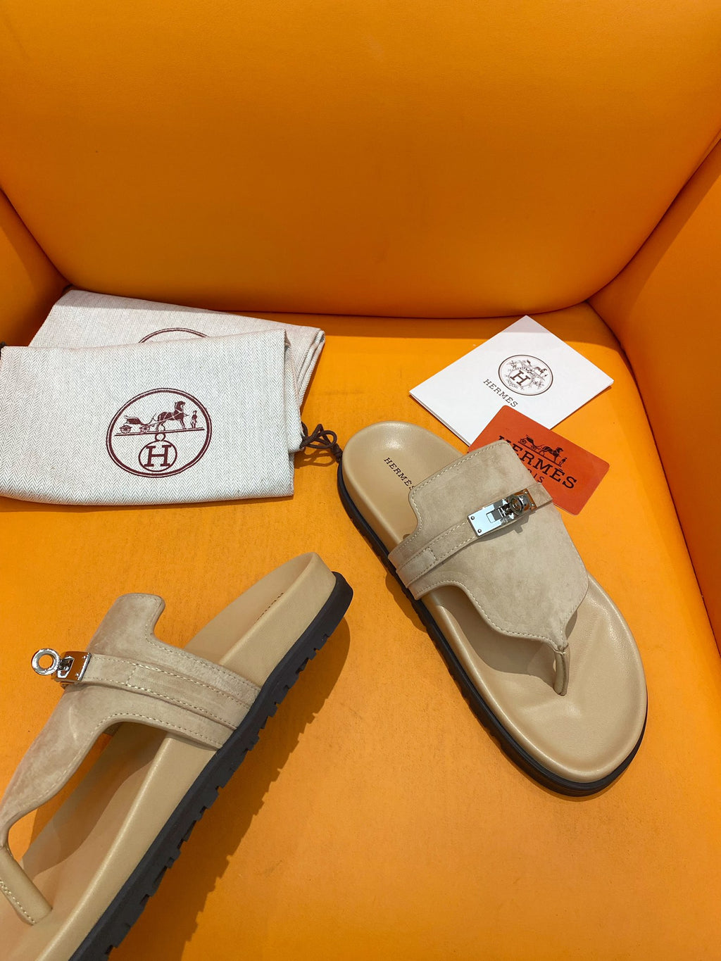 Men's Beige Argile HE Sandal