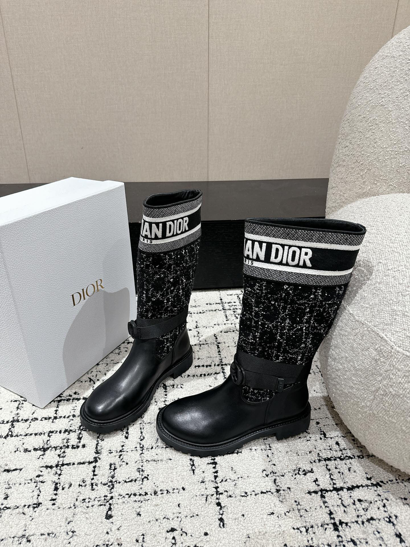 Black & White DM Boot