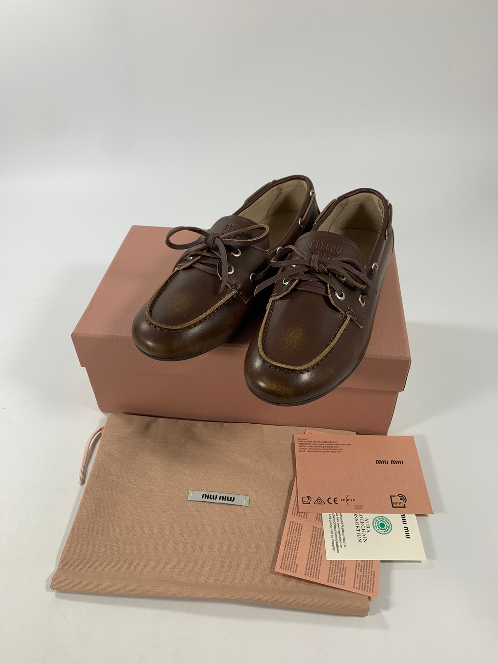 Sienna Unlined Bleached Leather Loafers