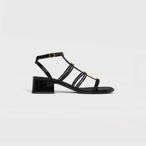 Black CC Multi Triomphe Sandal