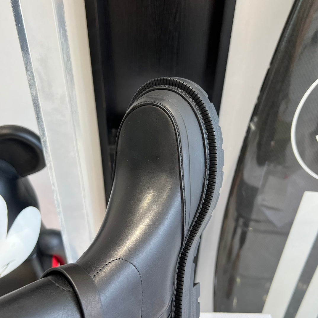 Black Empreinte Ankle Boot