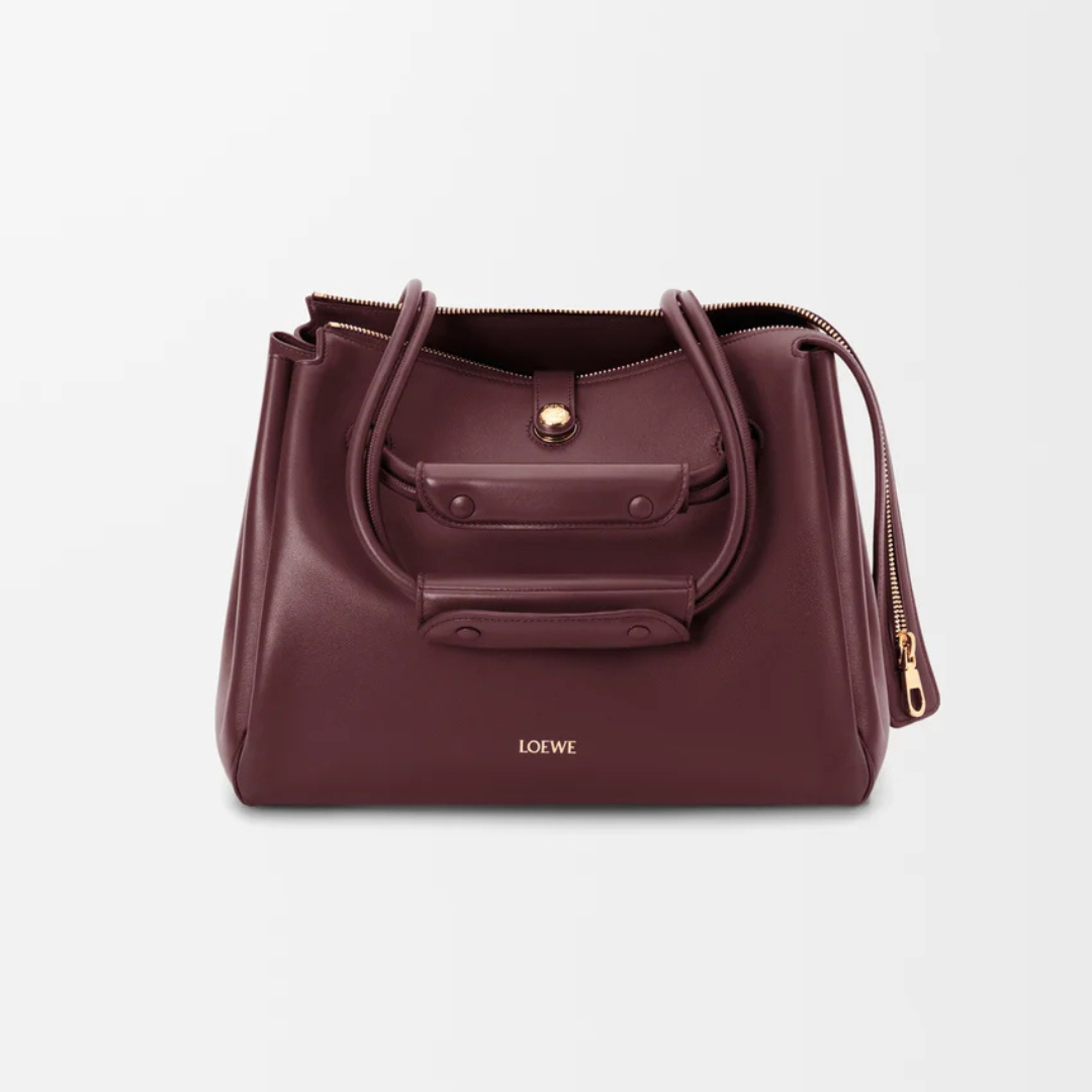 Dark Burgundy Medium Madrid Bag