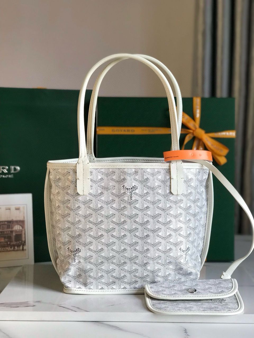 White Anjou Mini Bag