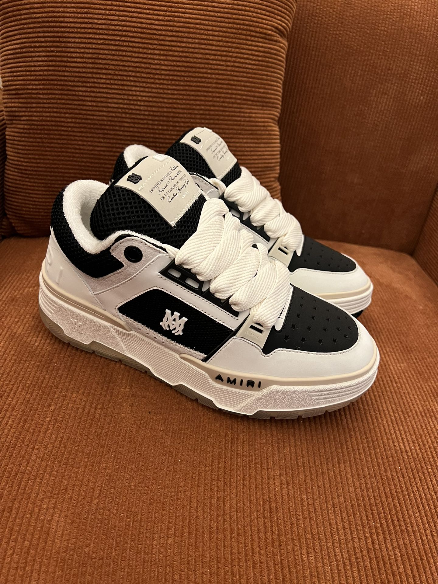 Men's Black\White MA-1 Sneaker