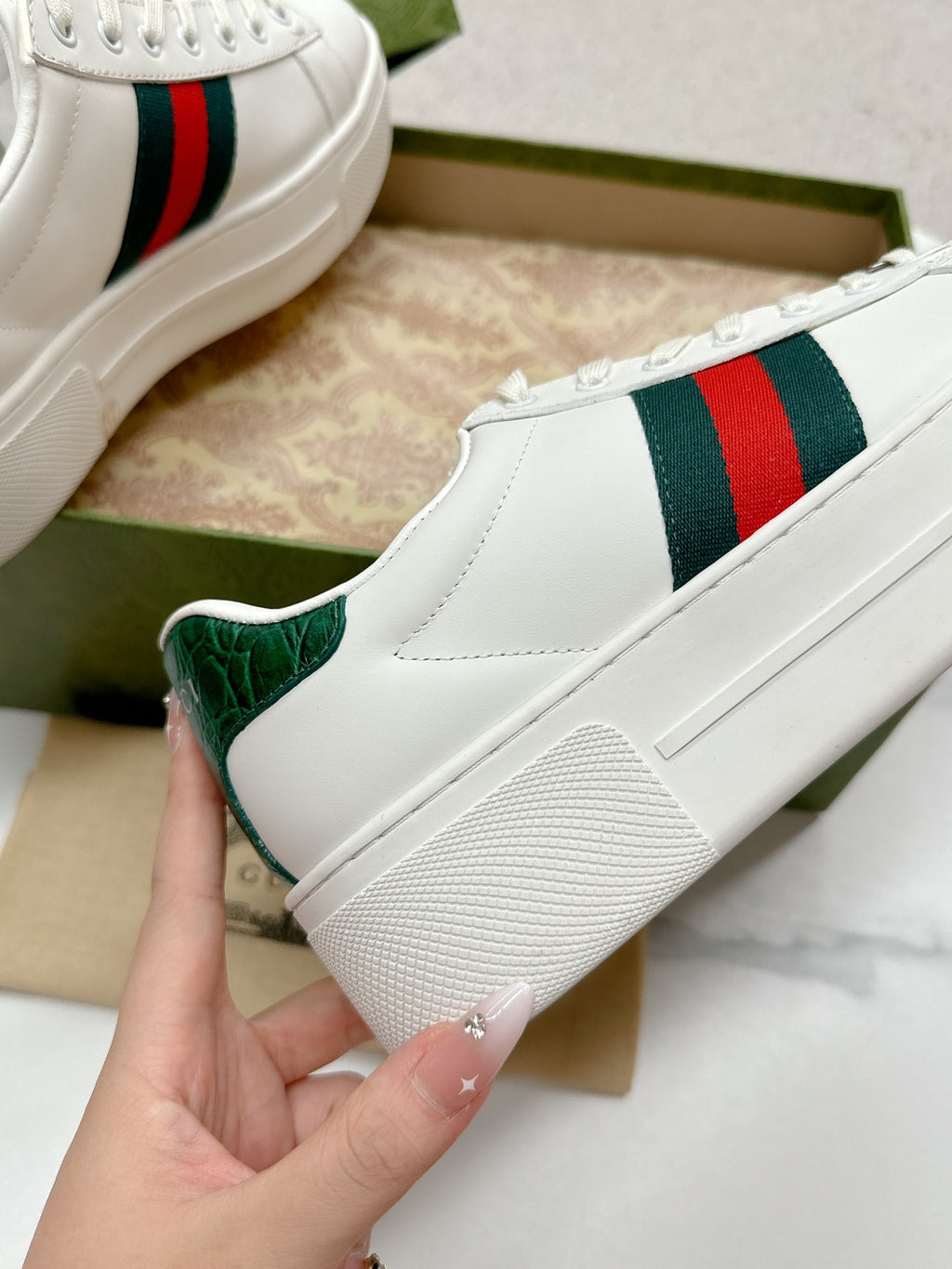 Men's White Ace Sneaker